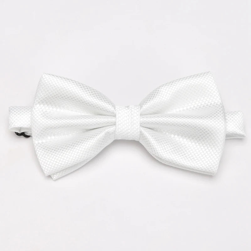 Solid Color Bow Ties for Boys Girls Multicolor Adjust Neck Bow Tie