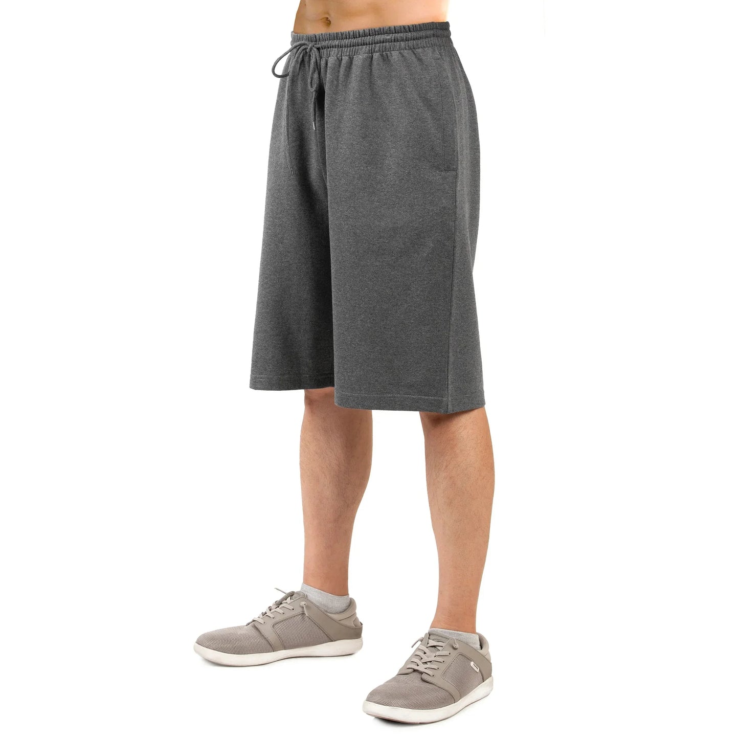 MEN'S TERRY SHORTS WITH BACK POCKET