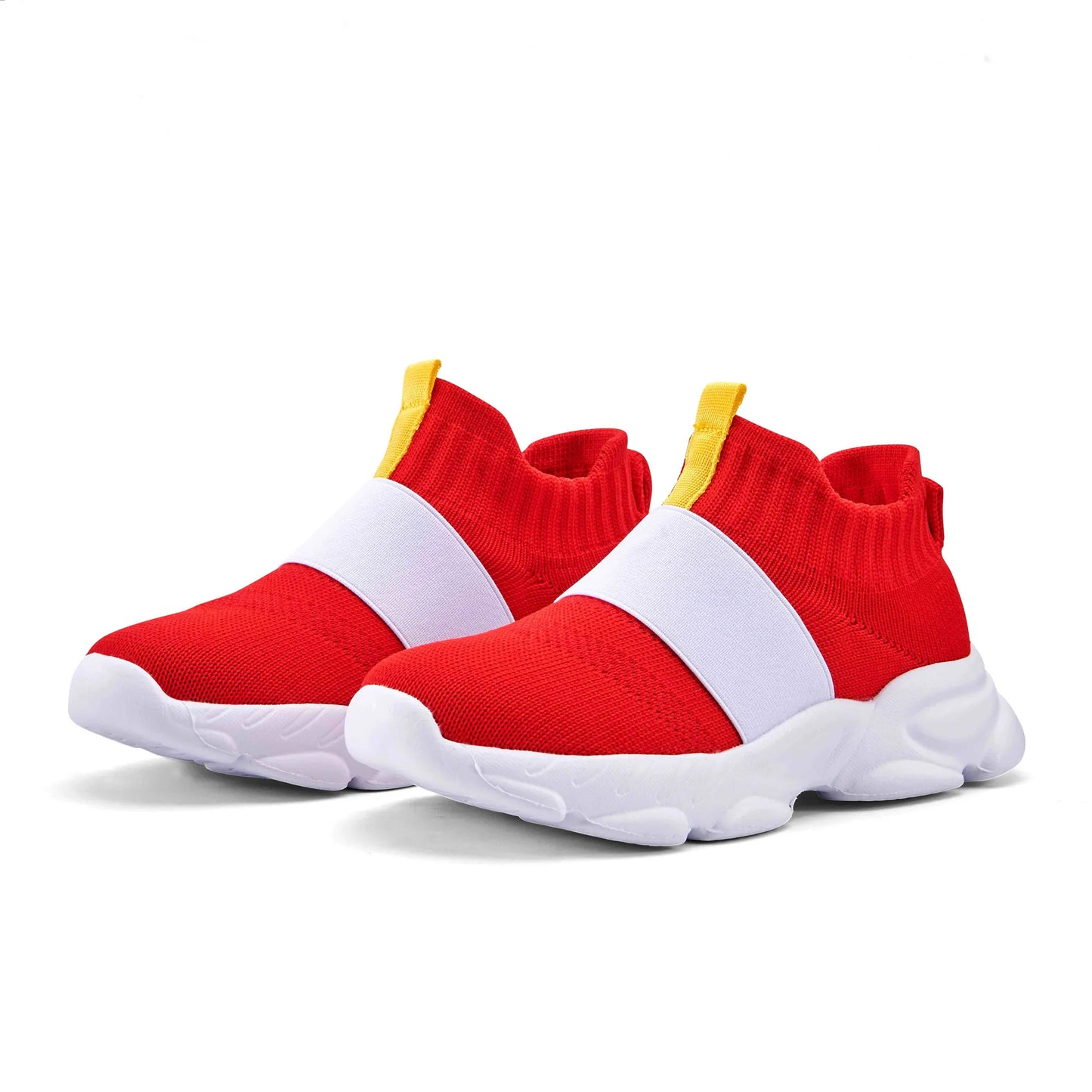 Red Tennis Shoes For Boys Cartoon Anime