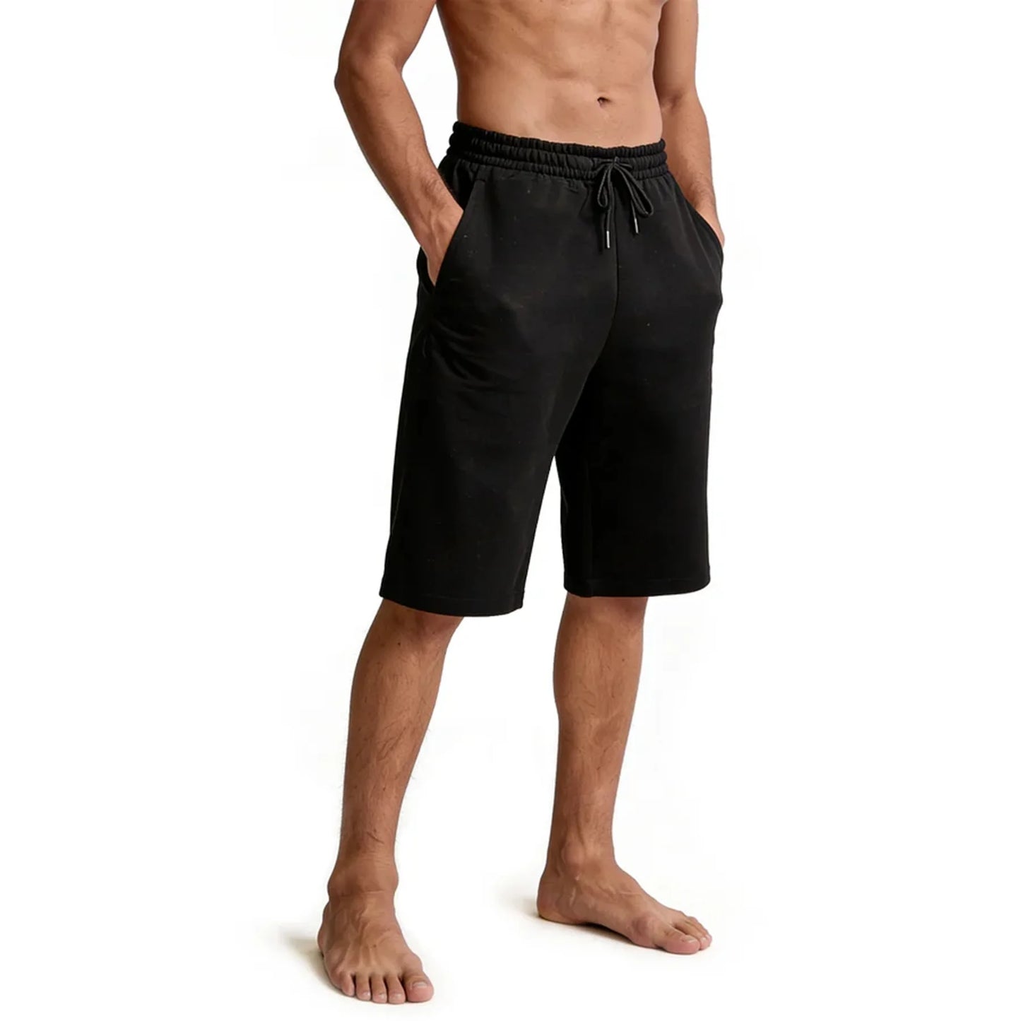 MEN'S TERRY SHORTS WITH BACK POCKET