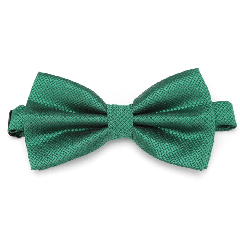 Solid Color Bow Ties for Boys Girls Multicolor Adjust Neck Bow Tie