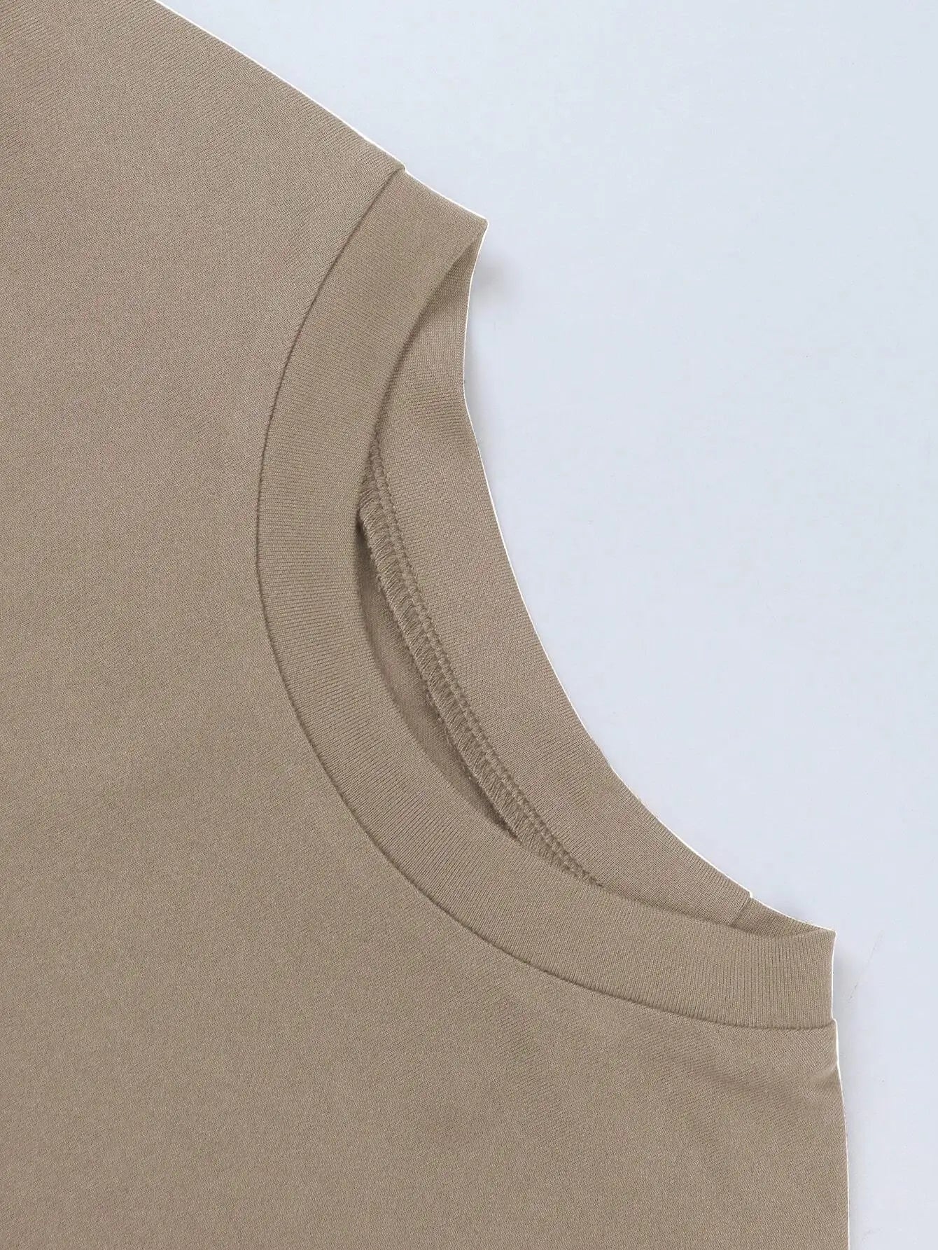 Women's Solid Color Short Sleeve T-Shirt