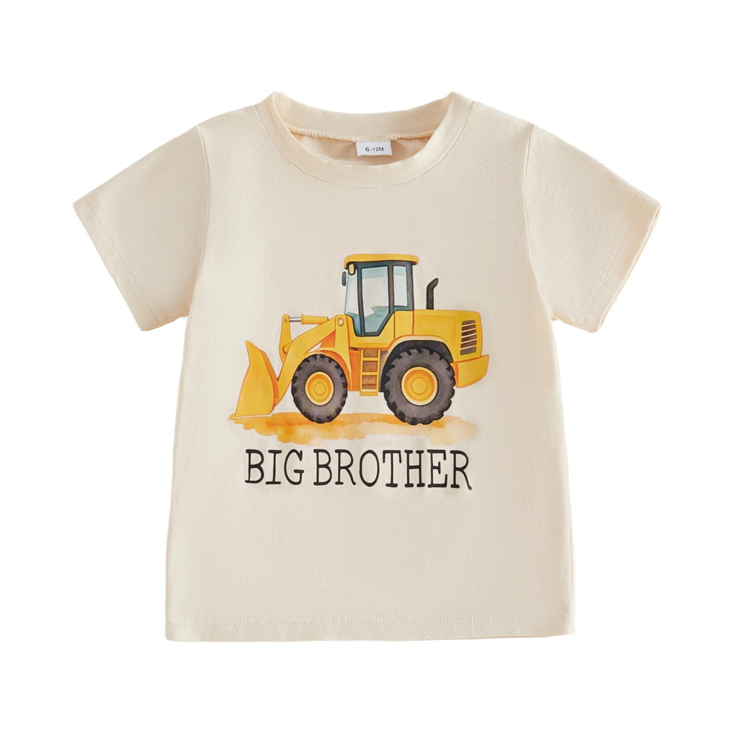 Boys T-shirt Short Sleeve Crew Neck Dinosaur Print Top