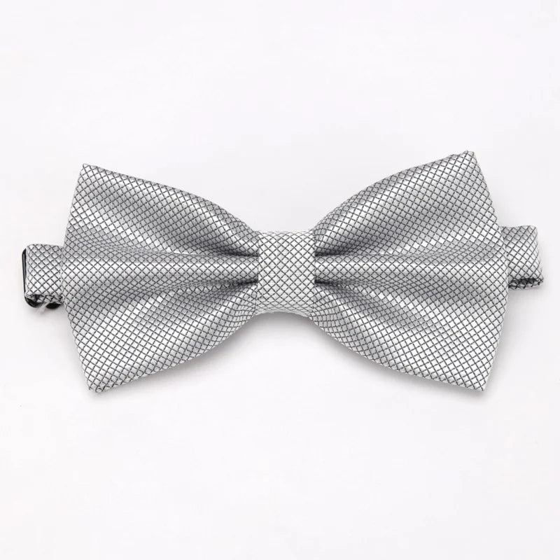 Solid Color Bow Ties for Boys Girls Multicolor Adjust Neck Bow Tie