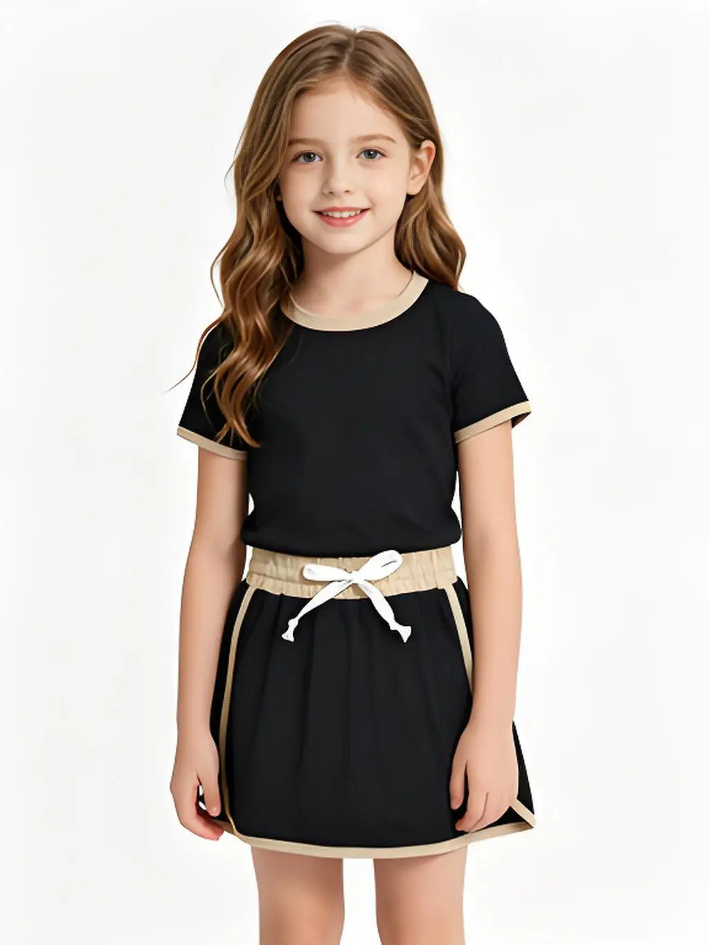 Cotton Short Sleeve Shirt Top And Short Set