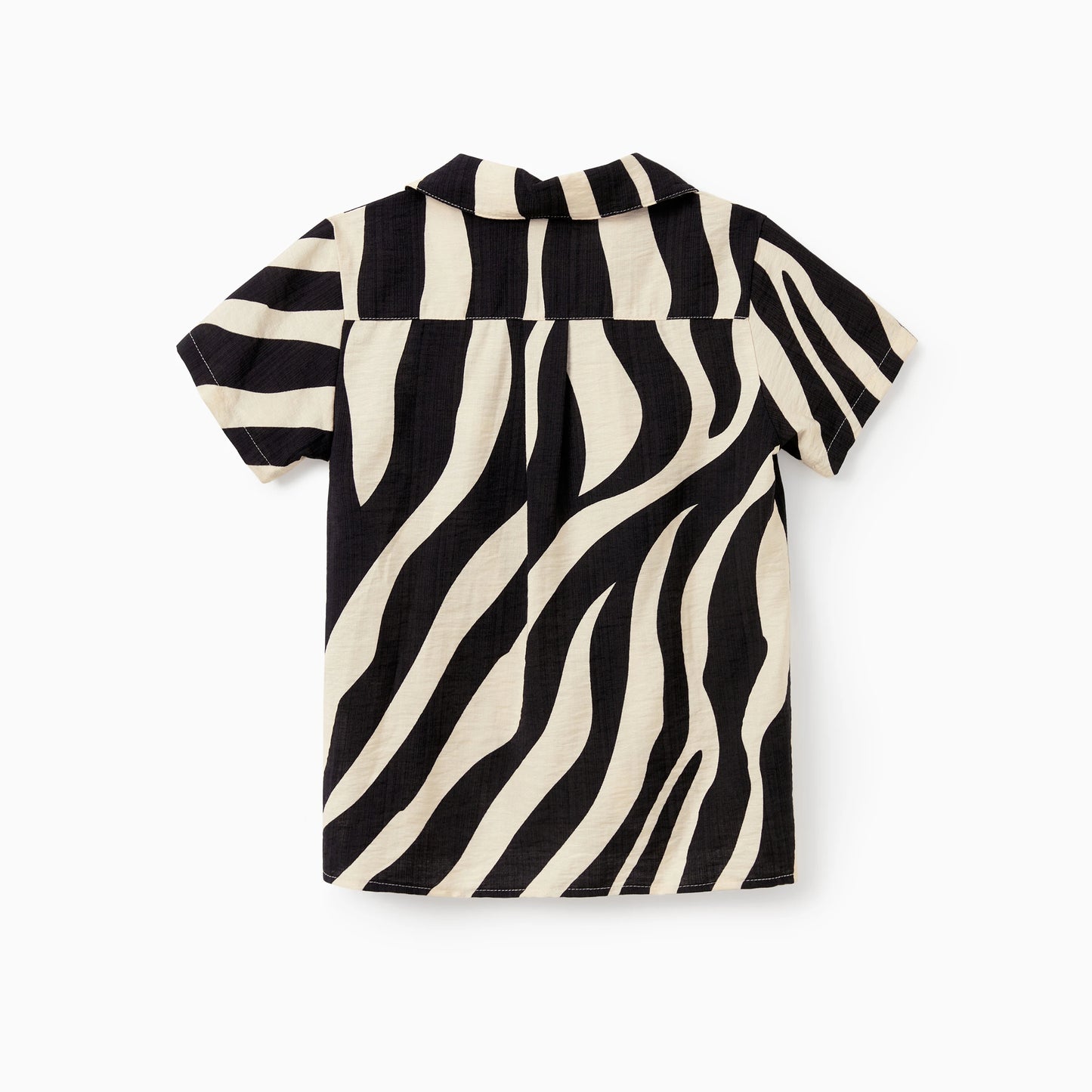 Striped Boys' Short Sleeve Shirt