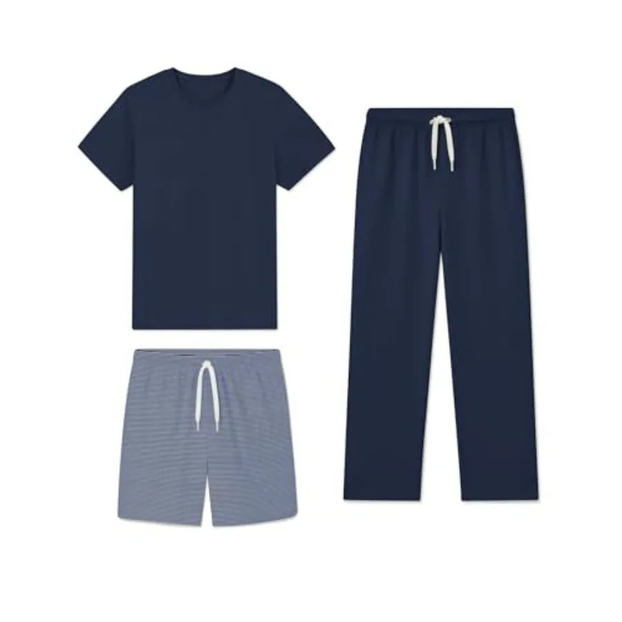 3 Pieces Comfy Loungewear with Pockets