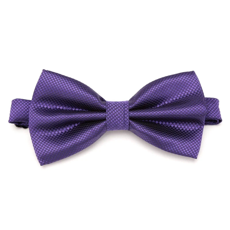Solid Color Bow Ties for Boys Girls Multicolor Adjust Neck Bow Tie