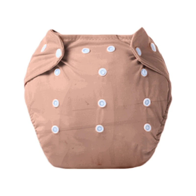 Baby Cotton Washable Breathable Training Pants with Buttons