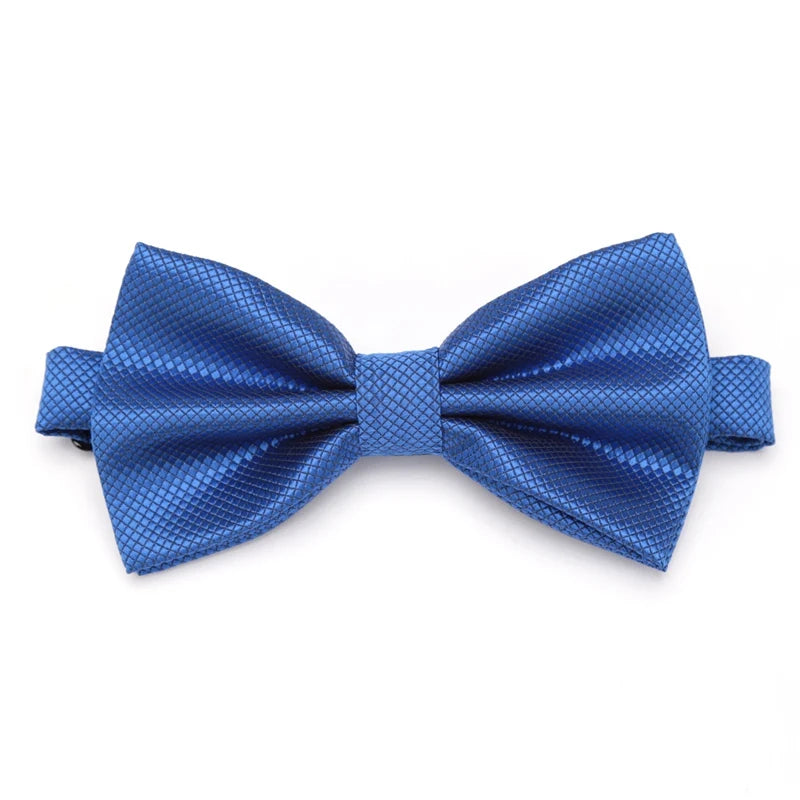 Solid Color Bow Ties for Boys Girls Multicolor Adjust Neck Bow Tie