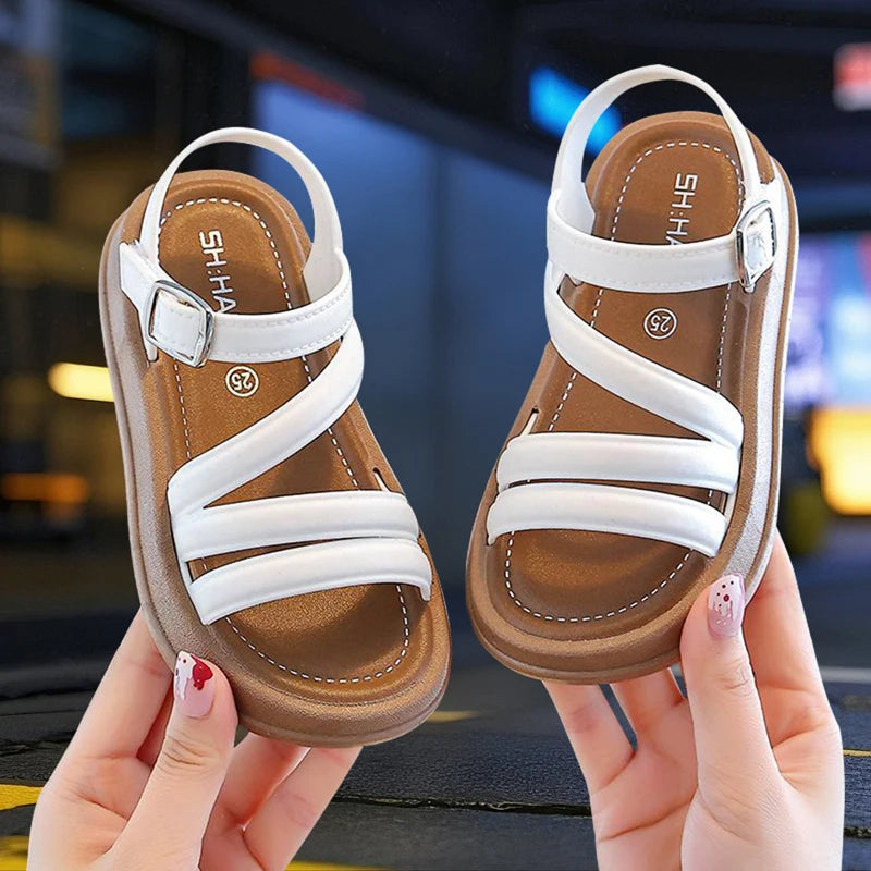 Girl Mary Jane Shoes Soft Sole Non-Slip Toddler Ballet Flats Cute Infant Dress Shoes