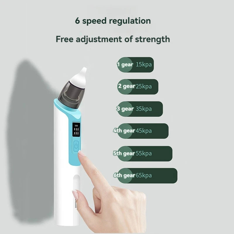 Baby Electric Nasal Aspirator for Newborn Charging Version Suction Tool to Prevent Nasal Congestion