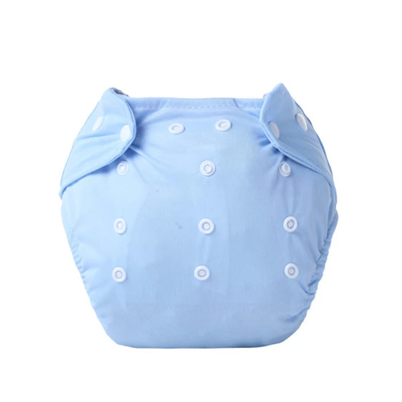 Baby Cotton Washable Breathable Training Pants with Buttons