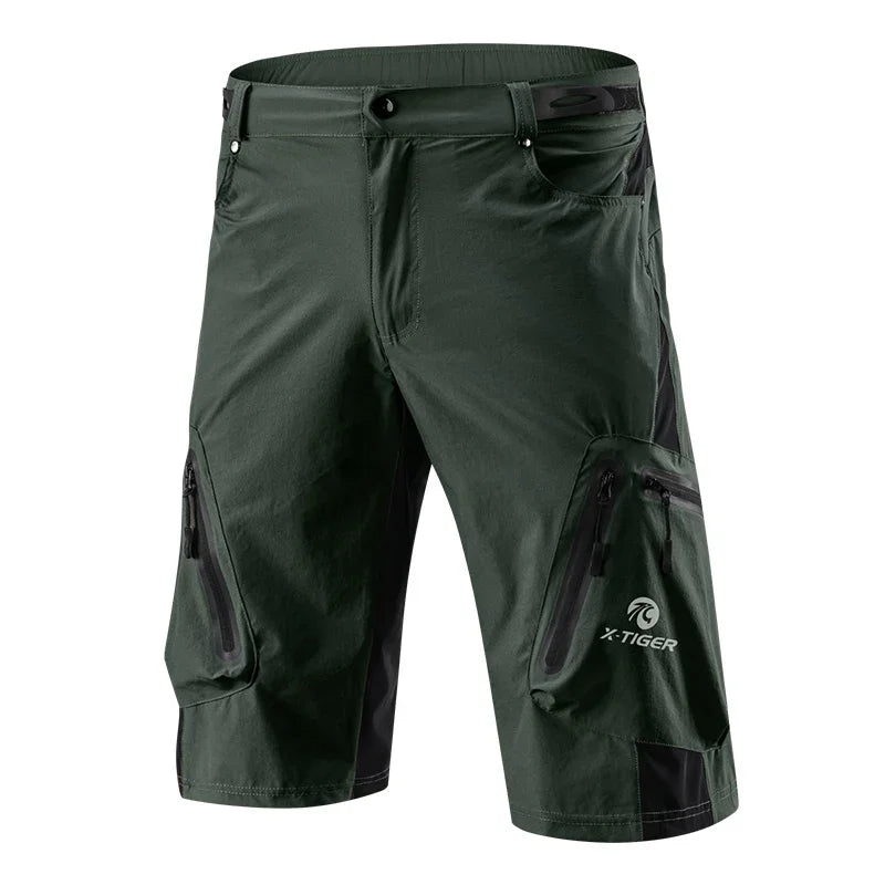 Men's Cycling Shorts With 5D Gel Pad Cycling Underwear Mountain Bike Downhill Shorts