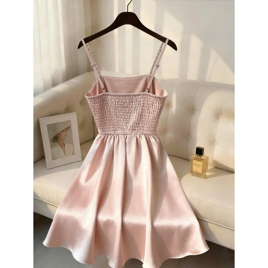 Sleeveless Versatile Short Dress