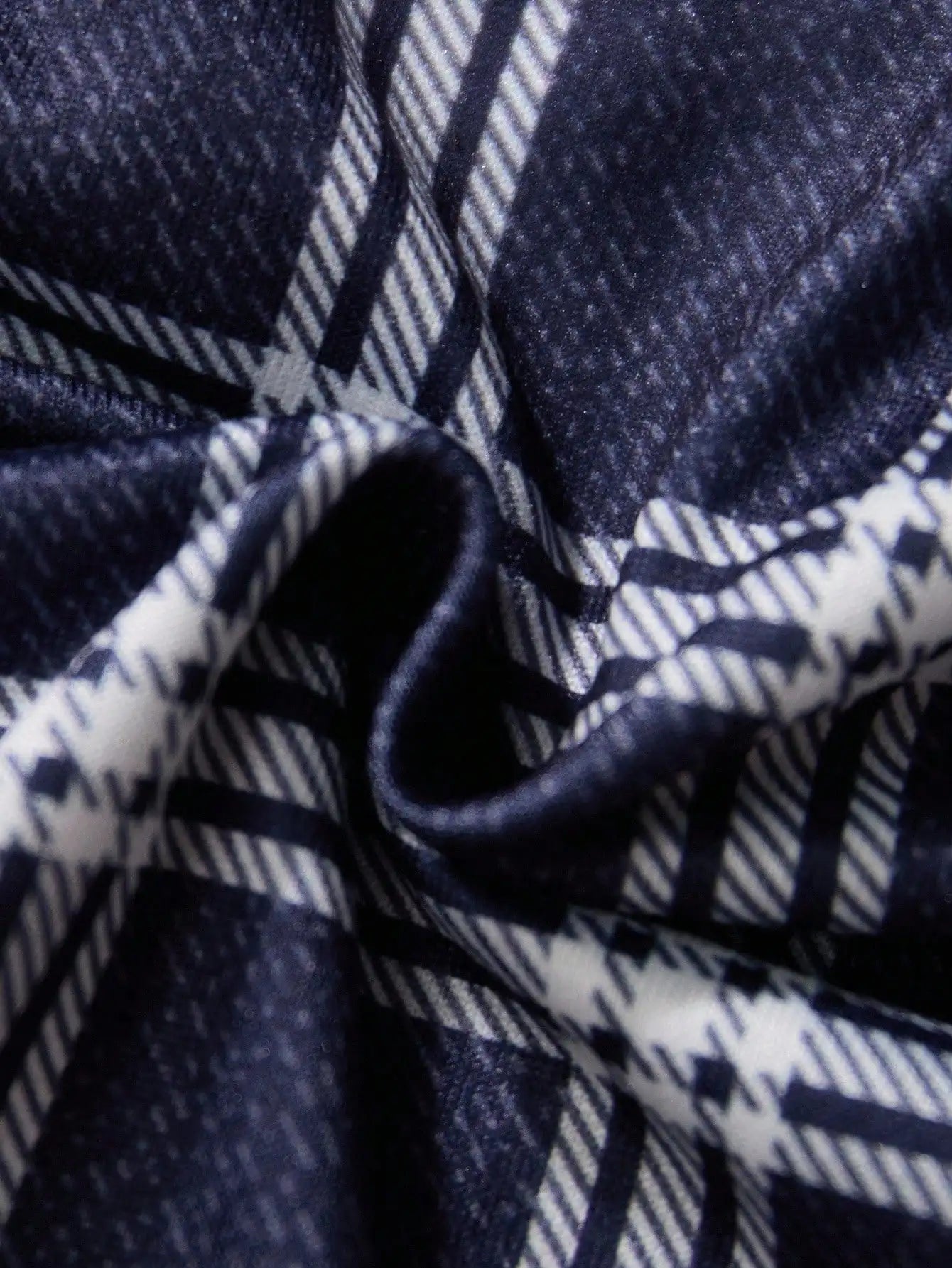 3pcs Men's Plaid Pants Loungewear
