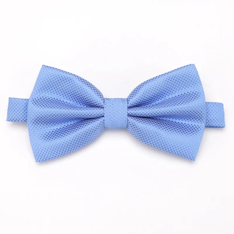 Solid Color Bow Ties for Boys Girls Multicolor Adjust Neck Bow Tie