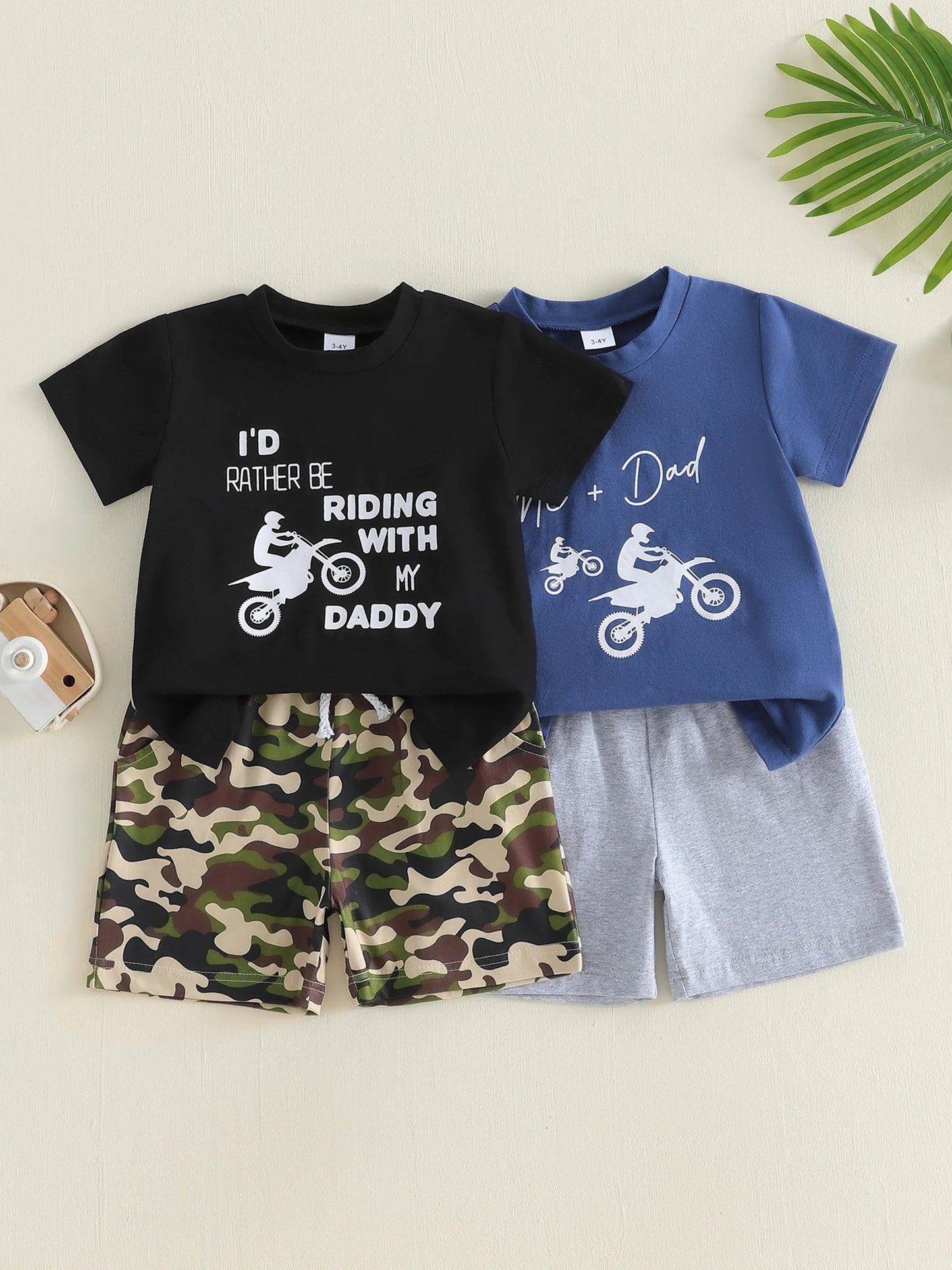 Boys Summer Ensemble Graphic Tee and Coordinating Shorts for a Stylish Look