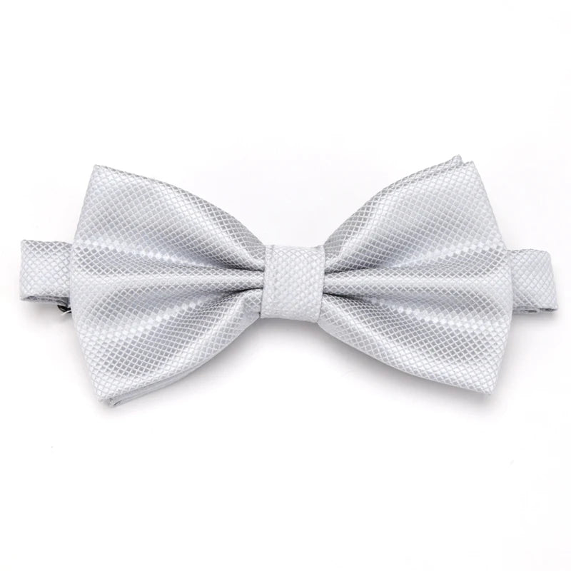 Solid Color Bow Ties for Boys Girls Multicolor Adjust Neck Bow Tie
