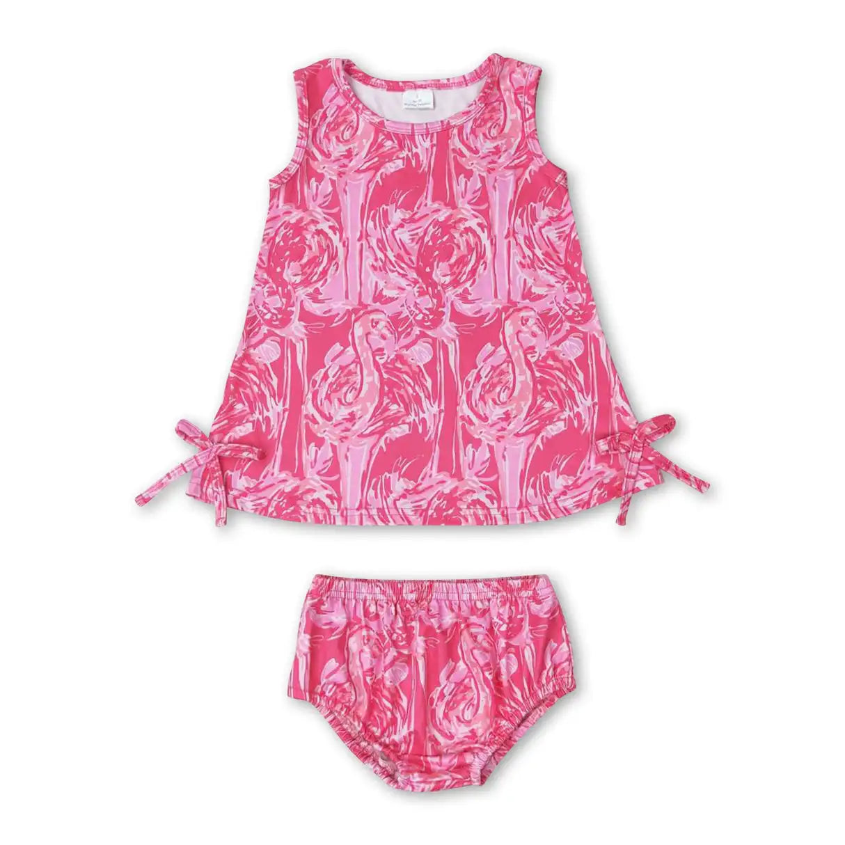 Girls Flowers Tunic Top Bummies Outfits