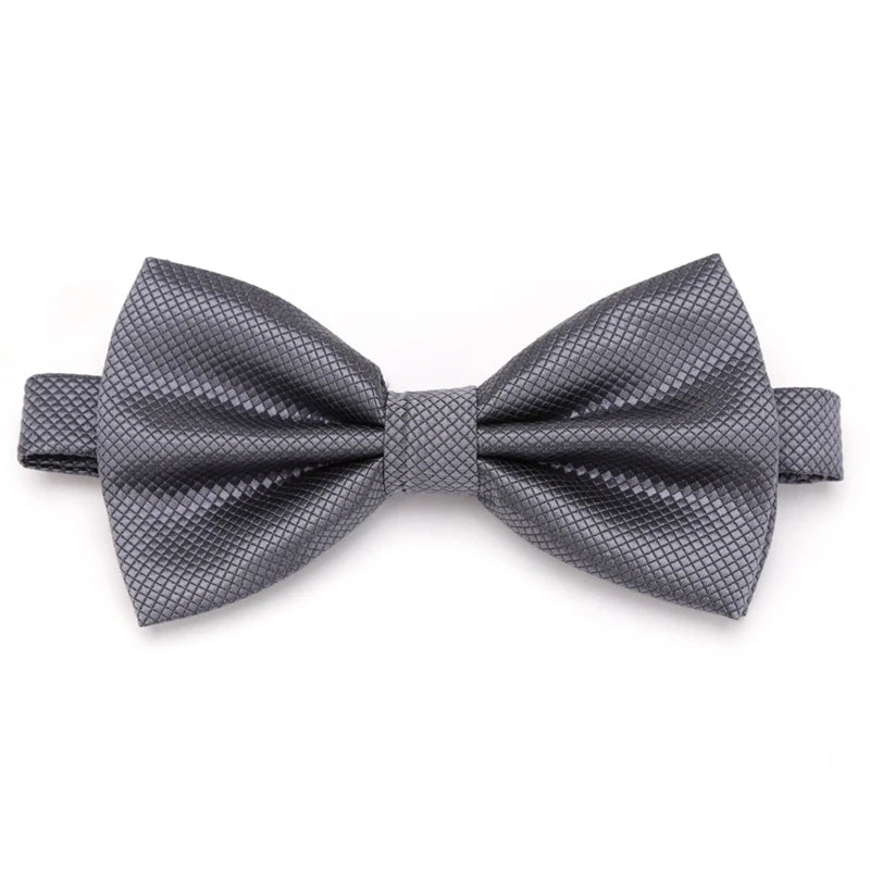 Solid Color Bow Ties for Boys Girls Multicolor Adjust Neck Bow Tie