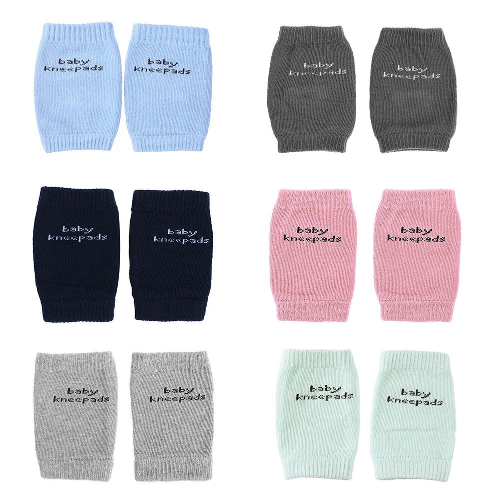 1 Pair Baby Knee Pad Kids Safety Crawling Elbow Cushion Infants Toddlers Protector Safety Kneepad Leg Warmer