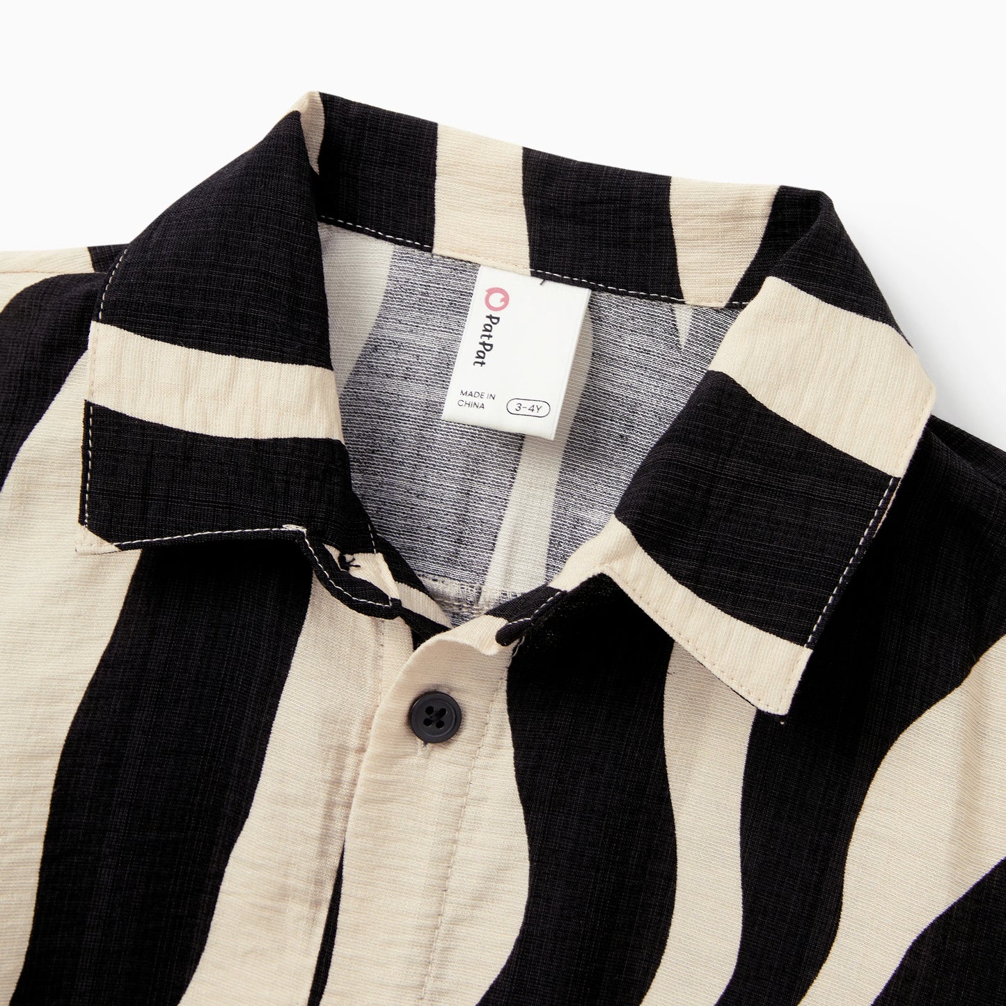 Striped Boys' Short Sleeve Shirt