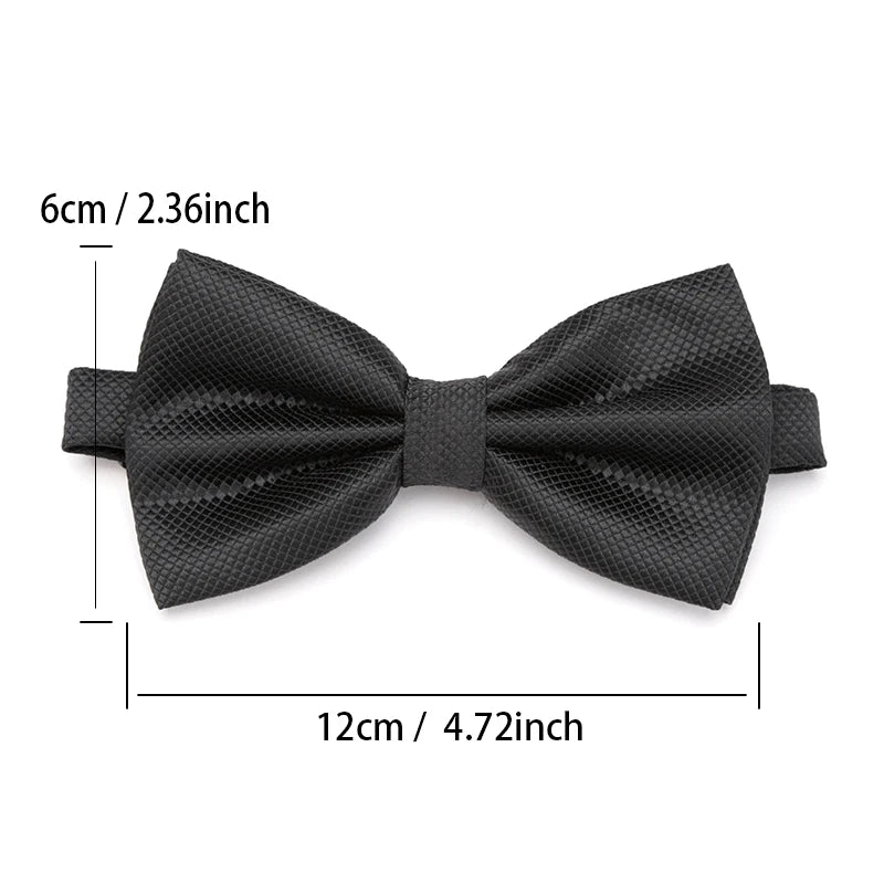 Solid Color Bow Ties for Boys Girls Multicolor Adjust Neck Bow Tie