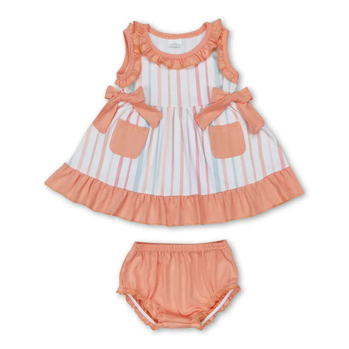 Girls Flowers Tunic Top Bummies Outfits