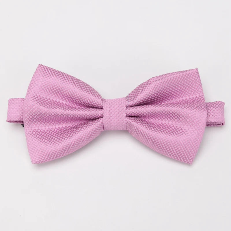 Solid Color Bow Ties for Boys Girls Multicolor Adjust Neck Bow Tie