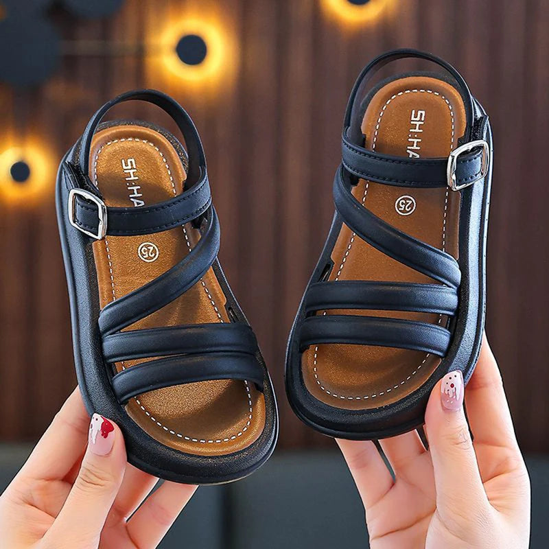 Girl Mary Jane Shoes Soft Sole Non-Slip Toddler Ballet Flats Cute Infant Dress Shoes