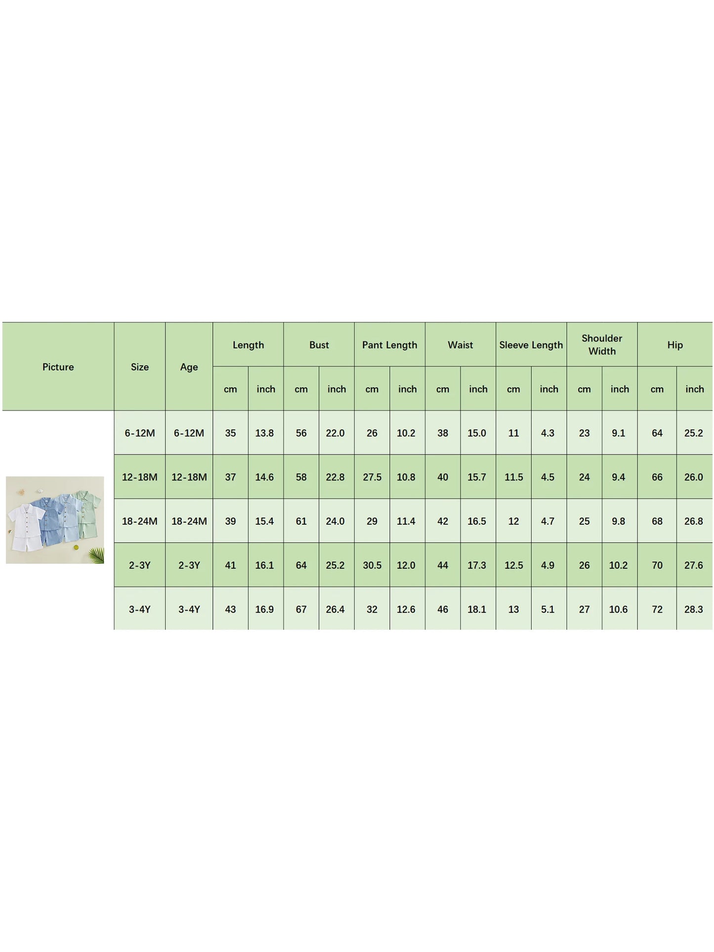 Boys Outfit Set with Short Sleeve Button Up Shirt and Solid Color Shorts