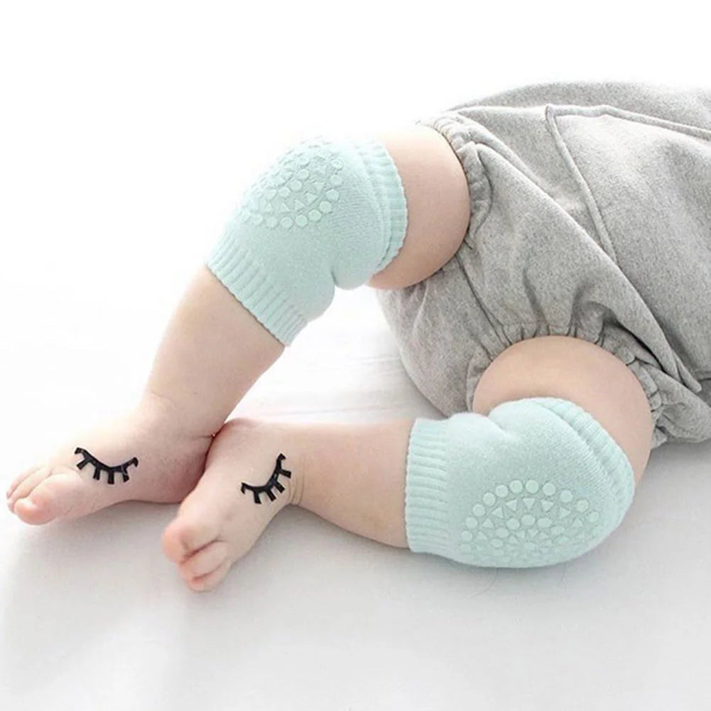 1 Pair Baby Knee Pad Kids Safety Crawling Elbow Cushion Infants Toddlers Protector Safety Kneepad Leg Warmer